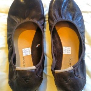 Vivo barefoot Jing Jing brown leather flats